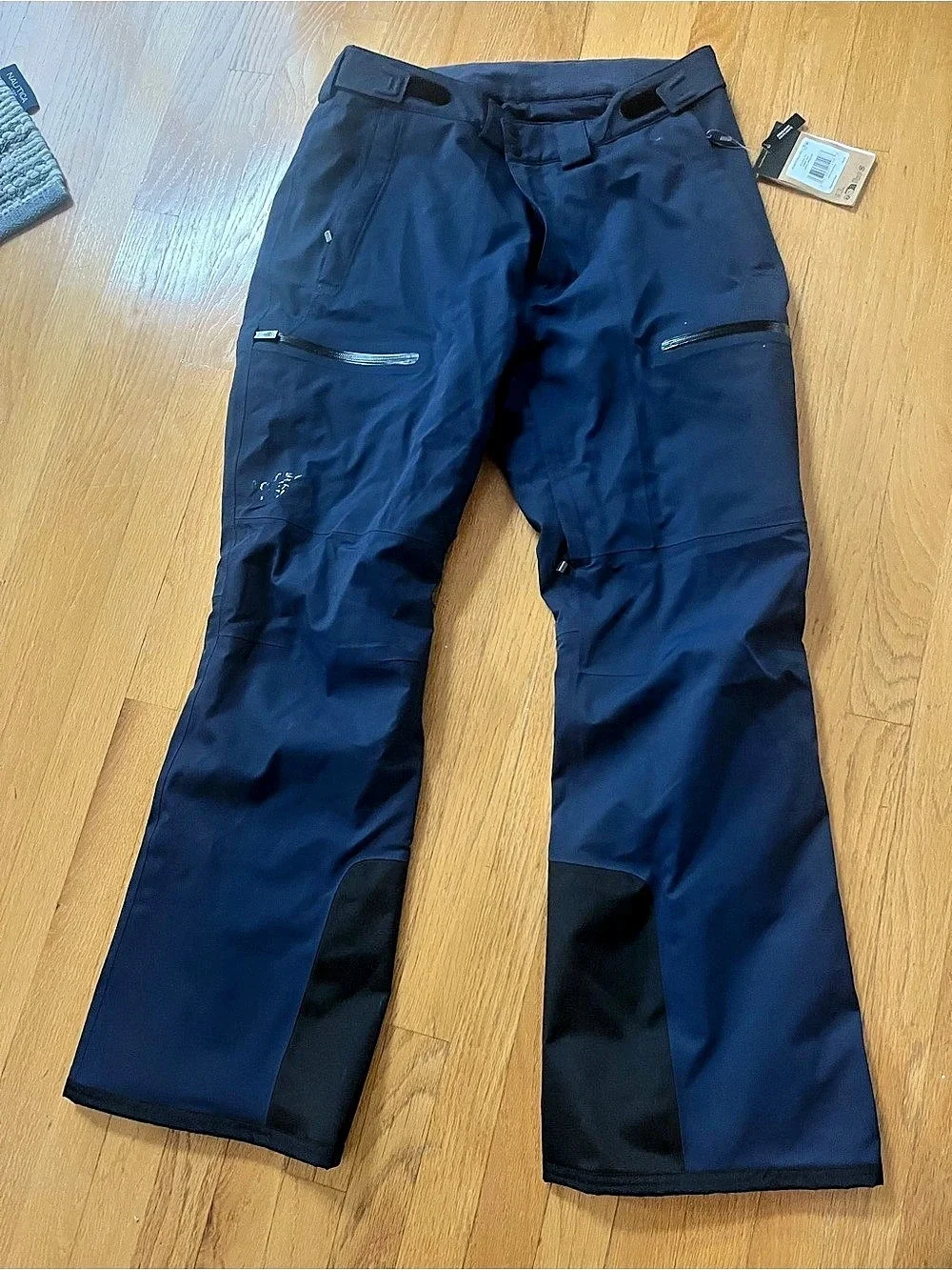 The North Face Freedom Men's Ski Pants Blue & Black Large NWT